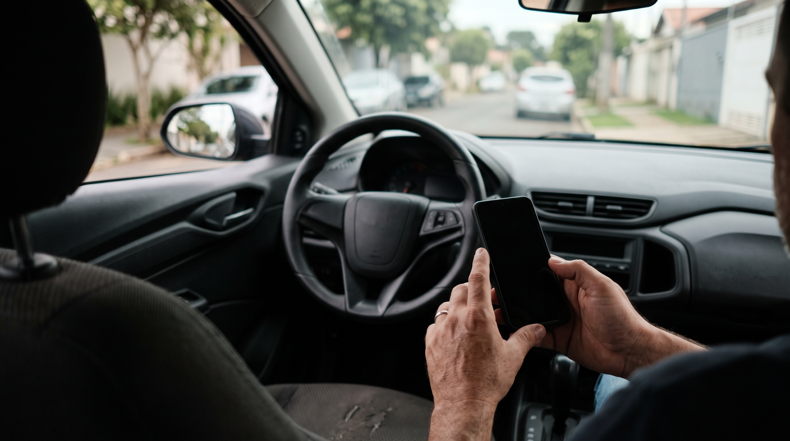 Consulta da situação da CNH no celular após dúvida sobre etilômetro, exame clínico e teste de sangue