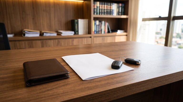 Documentos neutros para análise de notificação de trânsito e CNH suspensa